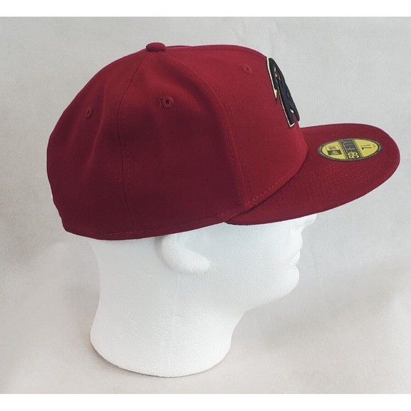 Sacramento River Cats New Era 59Fifty Fitted Hat Size 7 3/8 Red New! - Picture 8 of 12